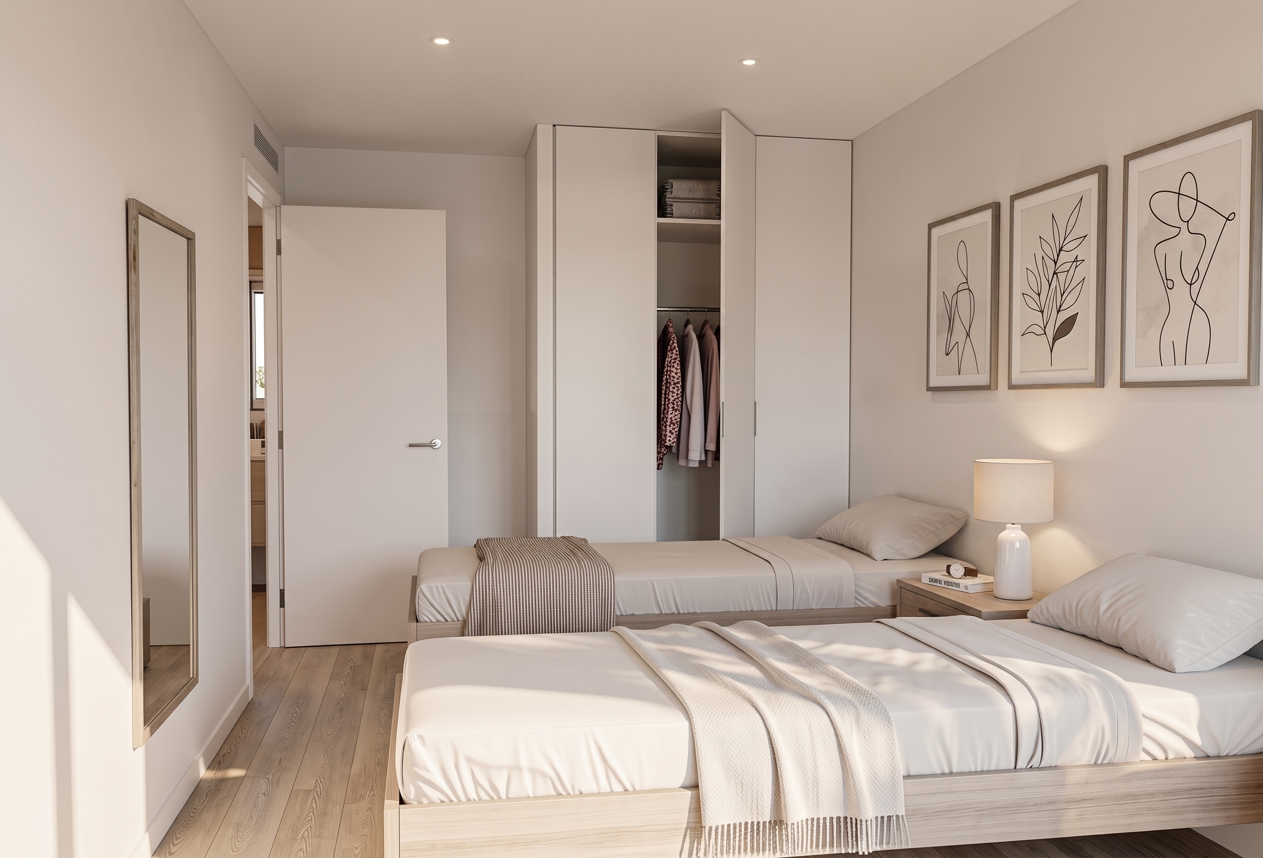 Dormitorio — 2 habitaciones